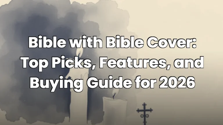 Bible with Bible Cover: Top Picks, Features, and Buying Guide for 2026