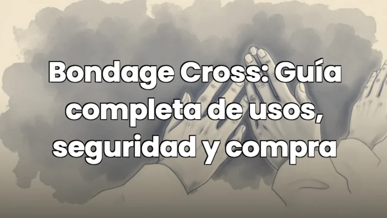 Bondage Cross: Guía completa de usos, seguridad y compra