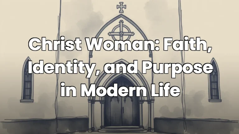 Christ Woman: Faith, Identity, and Purpose in Modern Life