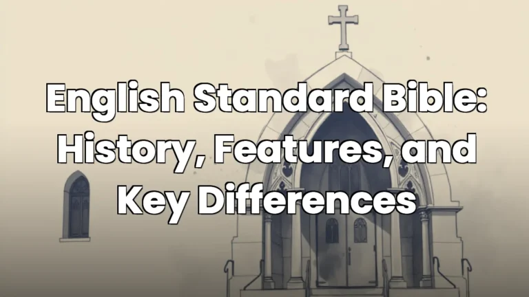 English Standard Bible: History, Features, and Key Differences
