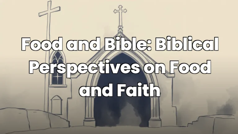 Food and Bible: Biblical Perspectives on Food and Faith