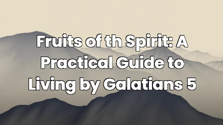 Fruits of th Spirit: A Practical Guide to Living by Galatians 5 Fruits of th Spirit: A Practical Guide to Living by Galatians 5
