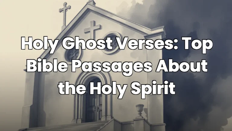 Holy Ghost Verses: Top Bible Passages About the Holy Spirit