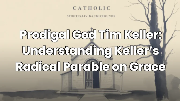 Prodigal God Tim Keller: Understanding Keller’s Radical Parable on Grace