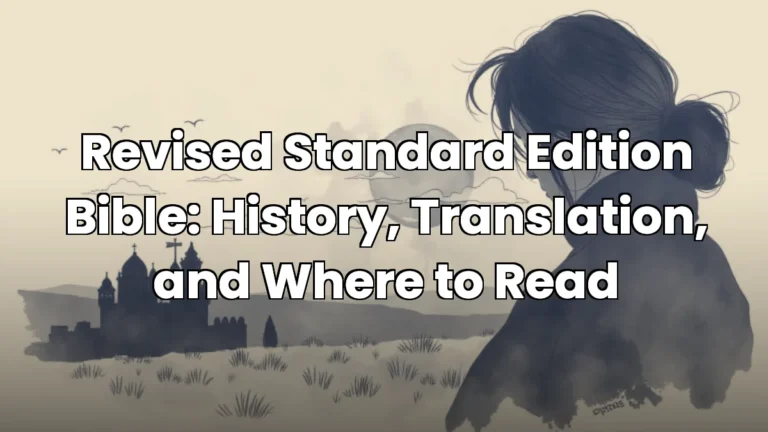 Revised Standard Edition Bible: History, Translation, and Where to Read Revised Standard Edition Bible: History, Translation, and Where to Read