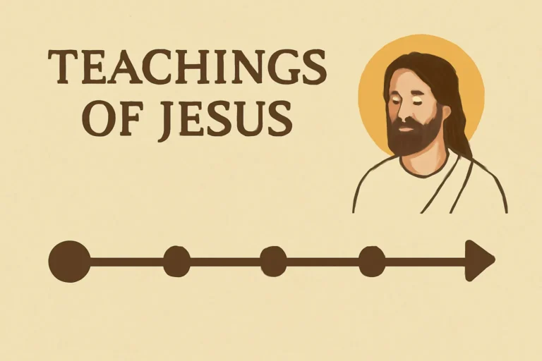 Teachings of Jesus Timeline: From Parables to Sermons teachings of jesus timeline