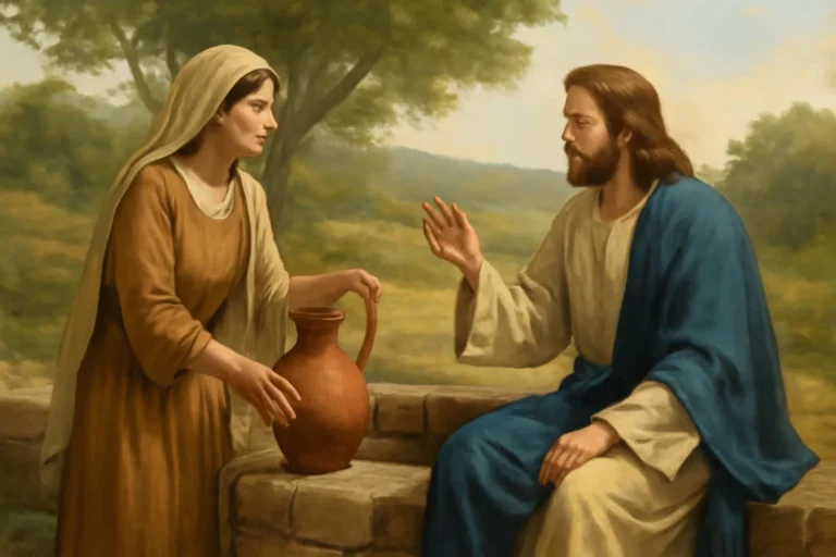 Woman at the Well with Jesus: What the Samaritan Woman Teaches Us About Living Water