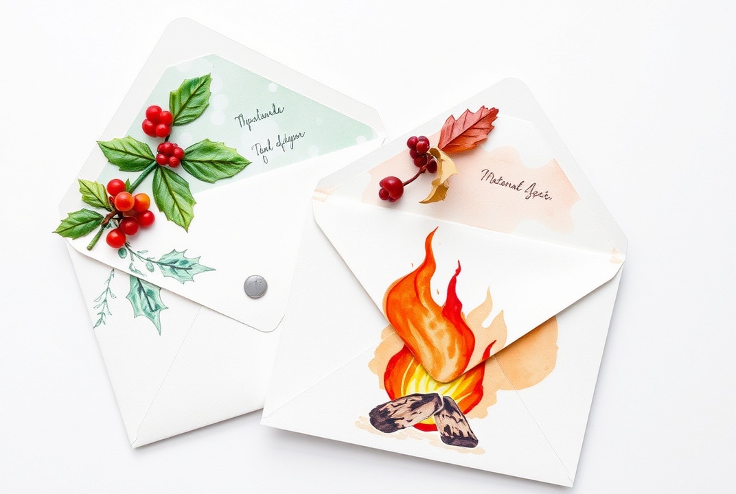 envelopes christmas