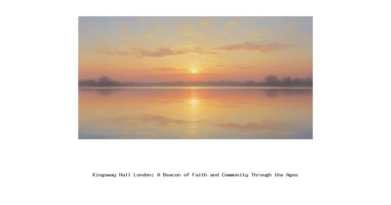 Kingsway Hall London: A Beacon of Faith and Community Through the Ages